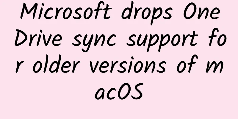 Microsoft drops OneDrive sync support for older versions of macOS