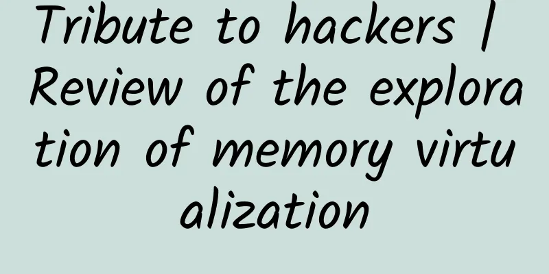 Tribute to hackers | Review of the exploration of memory virtualization