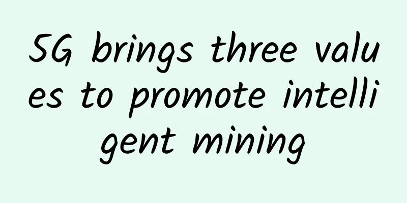 5G brings three values ​​to promote intelligent mining