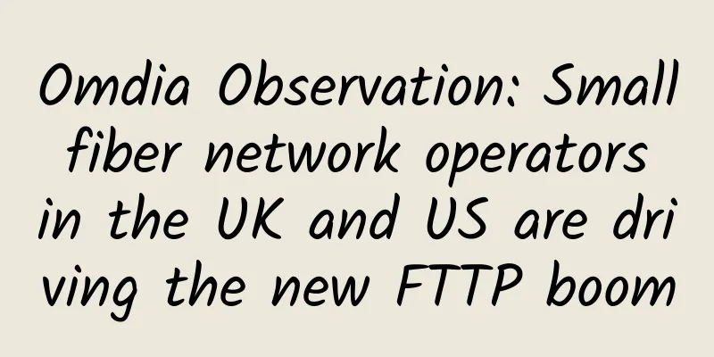 Omdia Observation: Small fiber network operators in the UK and US are driving the new FTTP boom