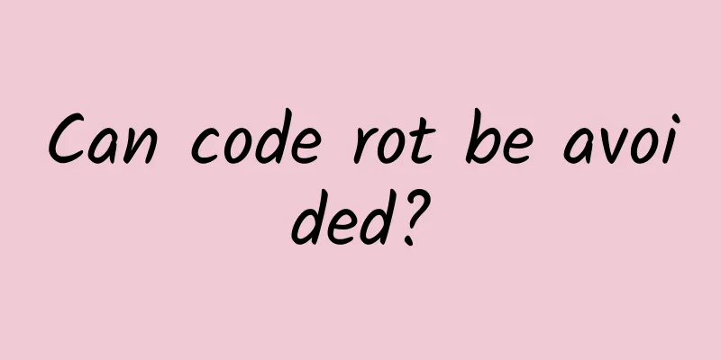 Can code rot be avoided?