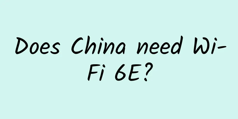 Does China need Wi-Fi 6E?