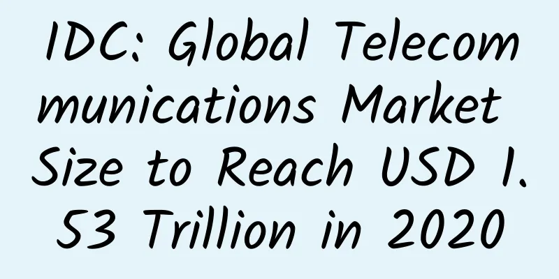 IDC: Global Telecommunications Market Size to Reach USD 1.53 Trillion in 2020