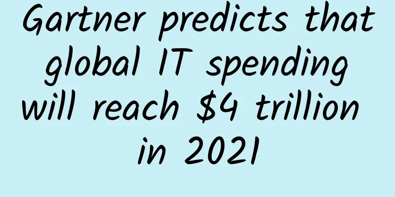 Gartner predicts that global IT spending will reach $4 trillion in 2021