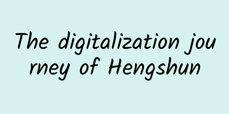 The digitalization journey of Hengshun