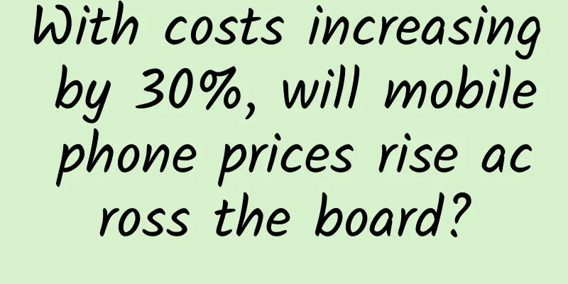 With costs increasing by 30%, will mobile phone prices rise across the board?