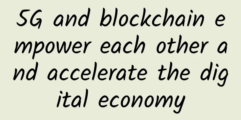 5G and blockchain empower each other and accelerate the digital economy