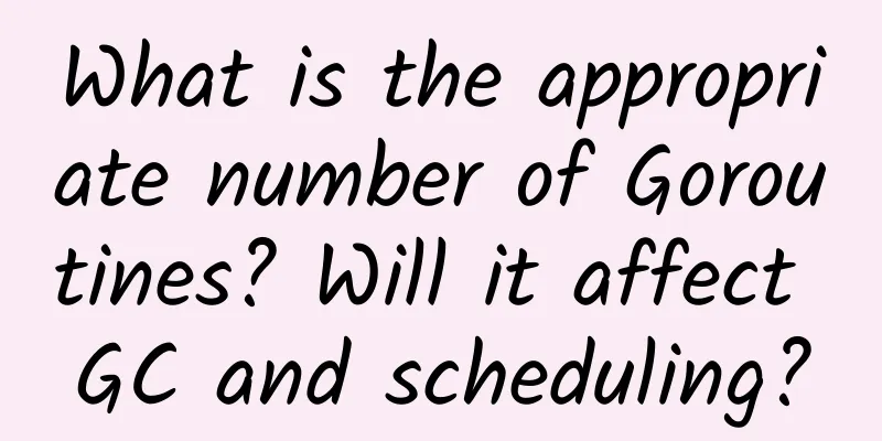 What is the appropriate number of Goroutines? Will it affect GC and scheduling?