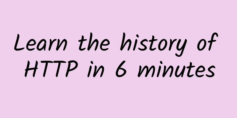 Learn the history of HTTP in 6 minutes