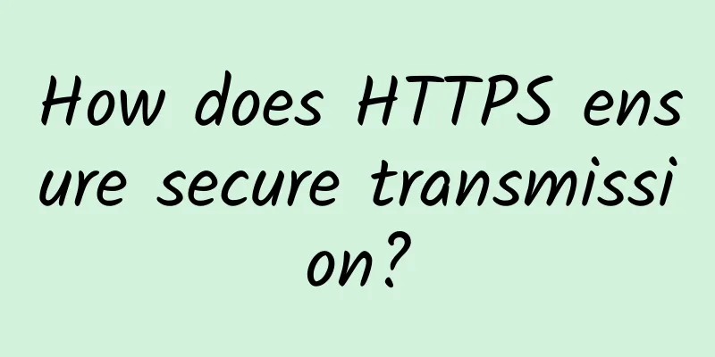 How does HTTPS ensure secure transmission?