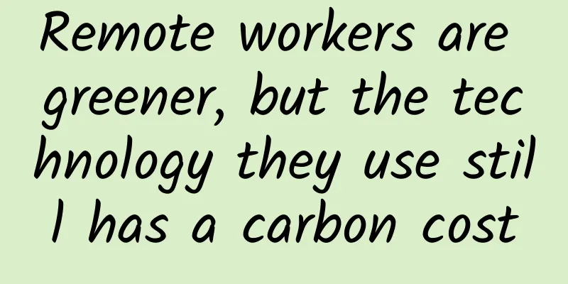 Remote workers are greener, but the technology they use still has a carbon cost