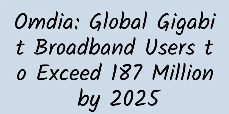 Omdia: Global Gigabit Broadband Users to Exceed 187 Million by 2025