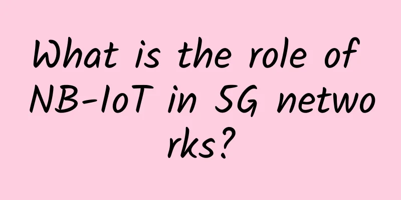What is the role of NB-IoT in 5G networks?