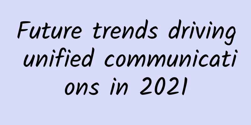 Future trends driving unified communications in 2021