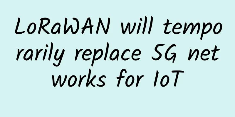 LoRaWAN will temporarily replace 5G networks for IoT