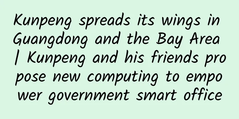 Kunpeng spreads its wings in Guangdong and the Bay Area | Kunpeng and his friends propose new computing to empower government smart office