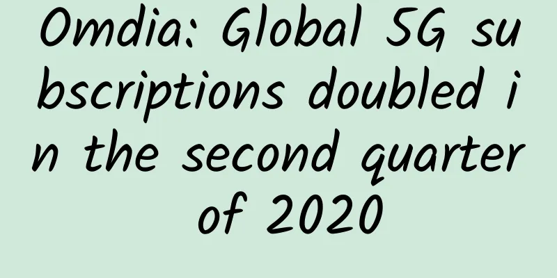 Omdia: Global 5G subscriptions doubled in the second quarter of 2020