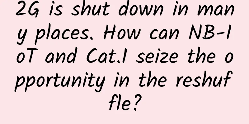 2G is shut down in many places. How can NB-IoT and Cat.1 seize the opportunity in the reshuffle?