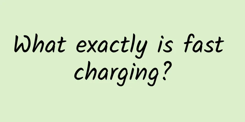 What exactly is fast charging?