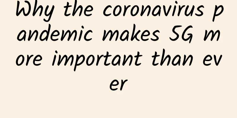 Why the coronavirus pandemic makes 5G more important than ever