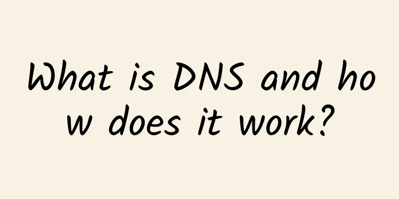 What is DNS and how does it work?