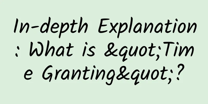 In-depth Explanation: What is "Time Granting"?