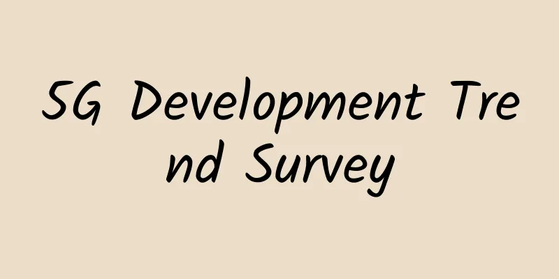 5G Development Trend Survey