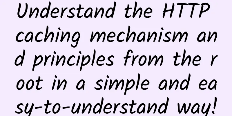 Understand the HTTP caching mechanism and principles from the root in a simple and easy-to-understand way!
