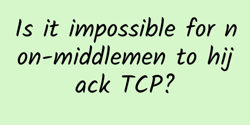 Is it impossible for non-middlemen to hijack TCP?