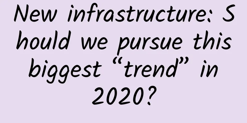New infrastructure: Should we pursue this biggest “trend” in 2020?