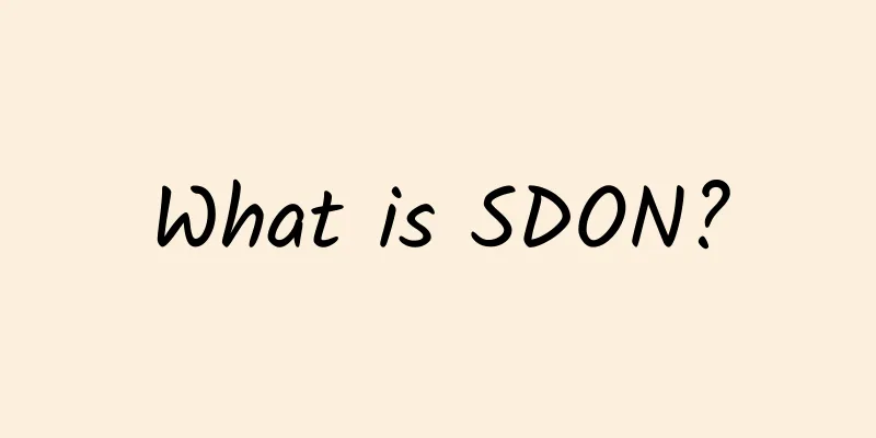 What is SDON?