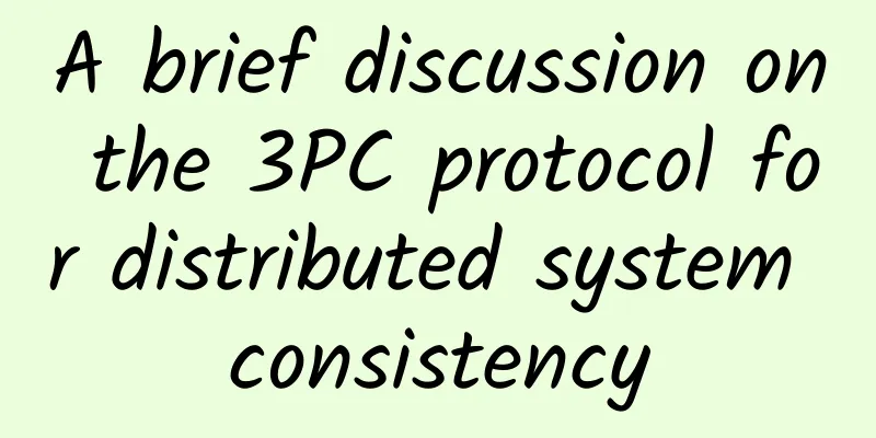 A brief discussion on the 3PC protocol for distributed system consistency