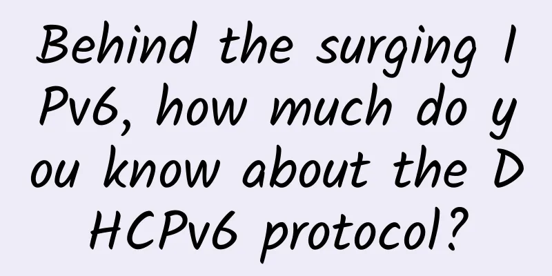 Behind the surging IPv6, how much do you know about the DHCPv6 protocol?