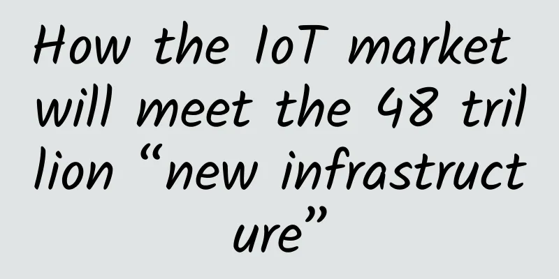 How the IoT market will meet the 48 trillion “new infrastructure”