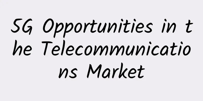 5G Opportunities in the Telecommunications Market