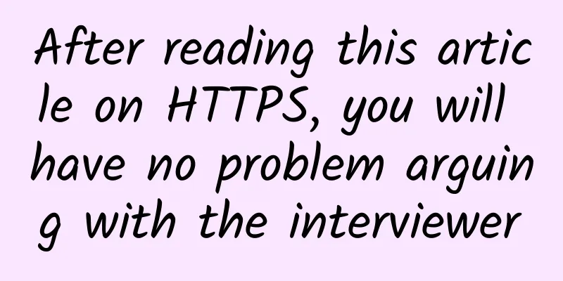 After reading this article on HTTPS, you will have no problem arguing with the interviewer