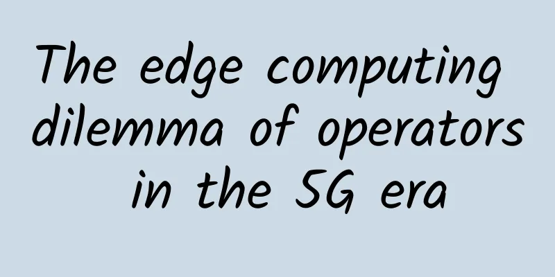 The edge computing dilemma of operators in the 5G era