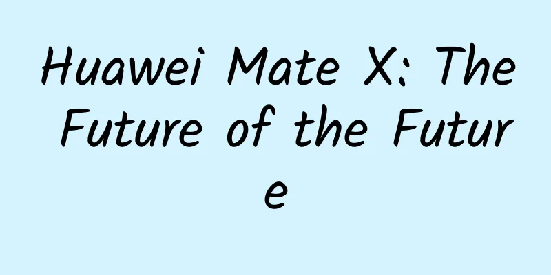Huawei Mate X: The Future of the Future