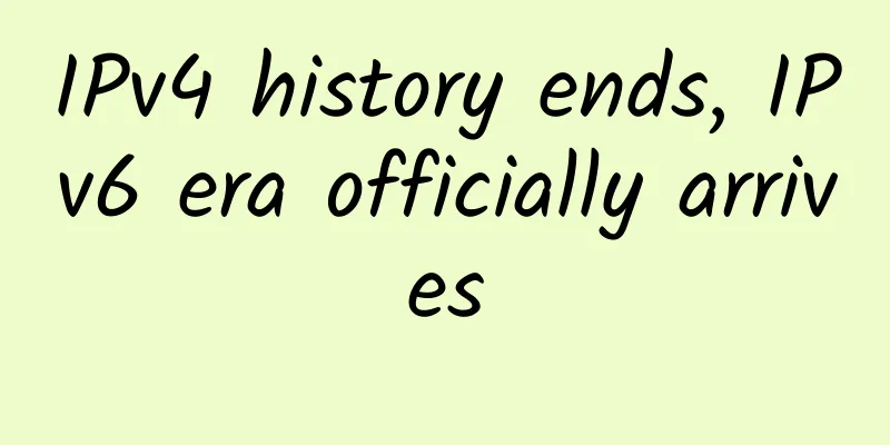 IPv4 history ends, IPv6 era officially arrives