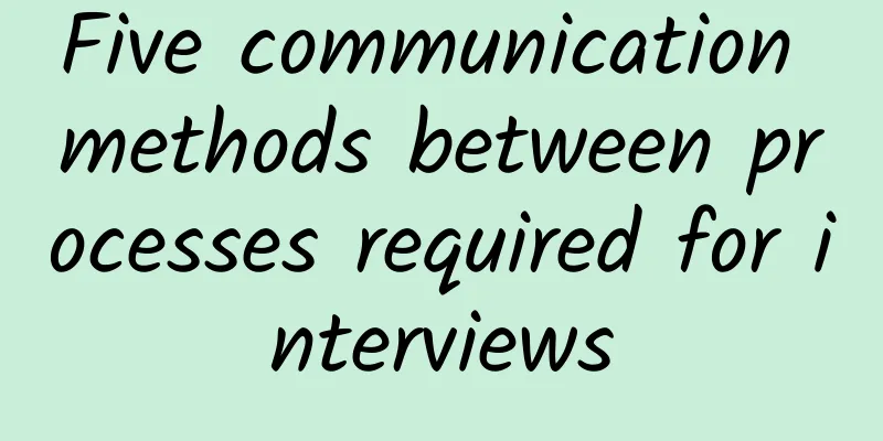 Five communication methods between processes required for interviews
