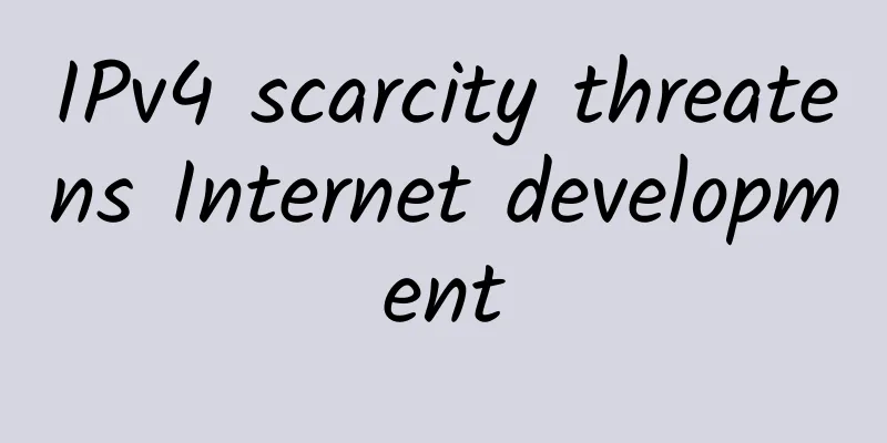 IPv4 scarcity threatens Internet development