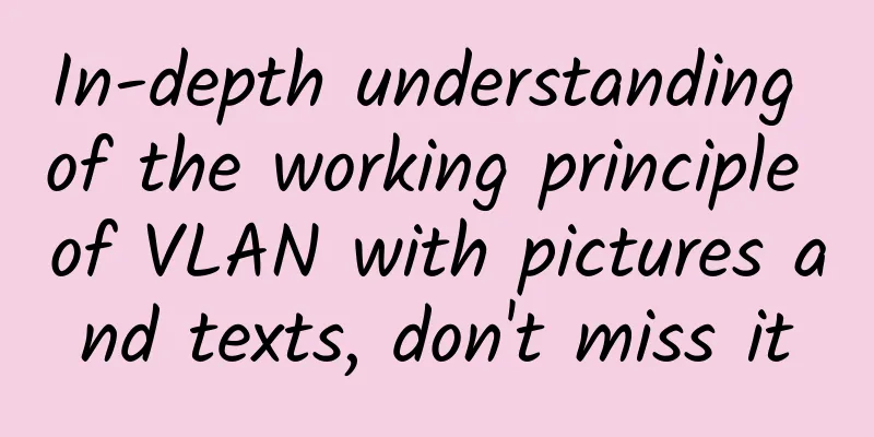 In-depth understanding of the working principle of VLAN with pictures and texts, don't miss it