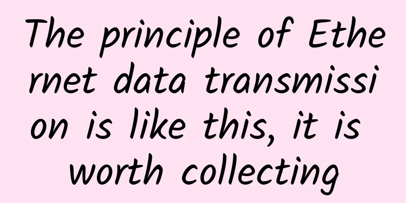 The principle of Ethernet data transmission is like this, it is worth collecting