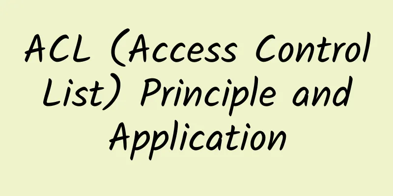 ACL (Access Control List) Principle and Application