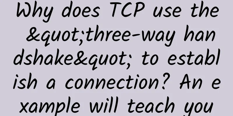 Why does TCP use the "three-way handshake" to establish a connection? An example will teach you