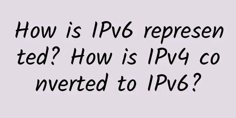 How is IPv6 represented? How is IPv4 converted to IPv6?