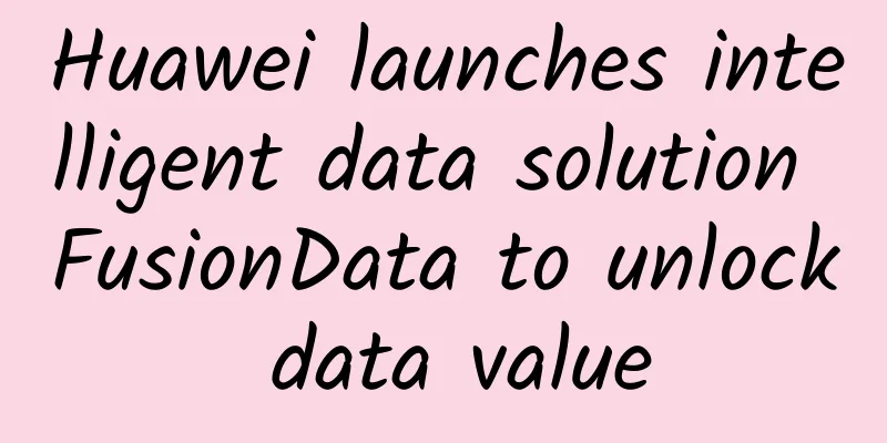 Huawei launches intelligent data solution FusionData to unlock data value