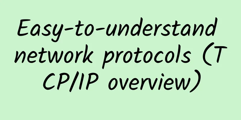 Easy-to-understand network protocols (TCP/IP overview)