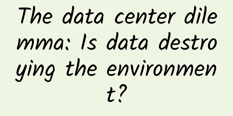 The data center dilemma: Is data destroying the environment?