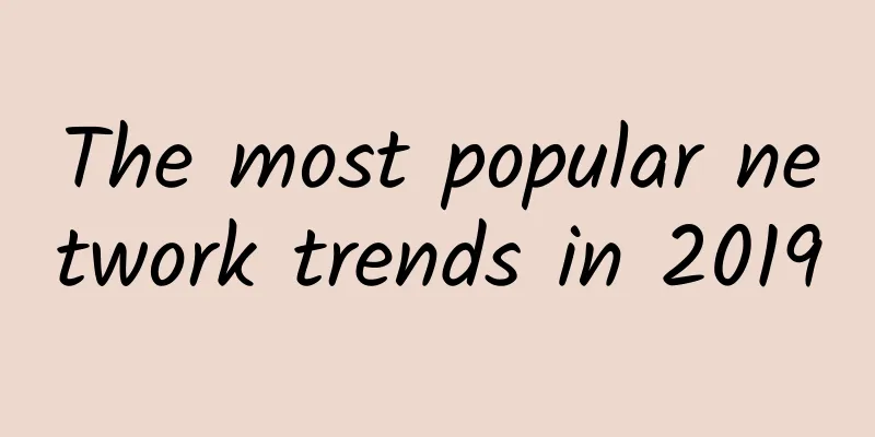 The most popular network trends in 2019